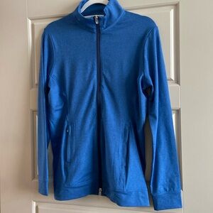 Peter Millar women’s blue full zip performance jacket, new with tags